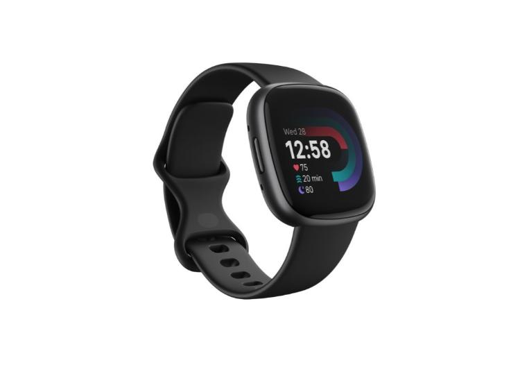 Fitbit Versa 4 Smart Watch – Black/Graphite
