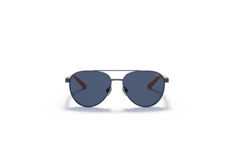 Polo Prep Kids Pilot Sunglasses by Ralph Lauren Shiny Navy Blue / Dark Blue