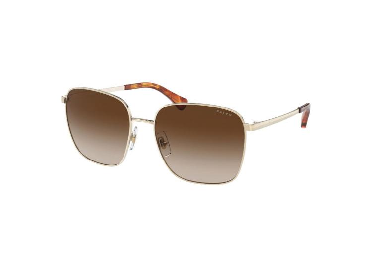 Ralph  RA4136 Shiny Pale Gold Frame with Gradient Brown Lens