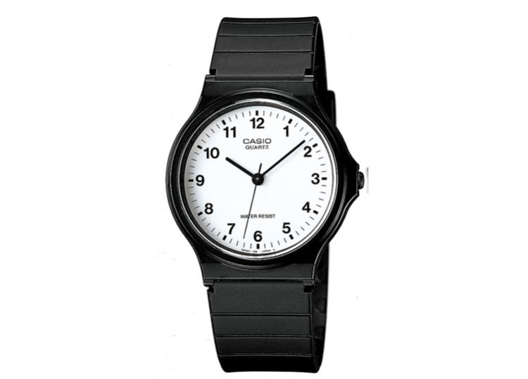 Casio Classic White Dial Black Watch